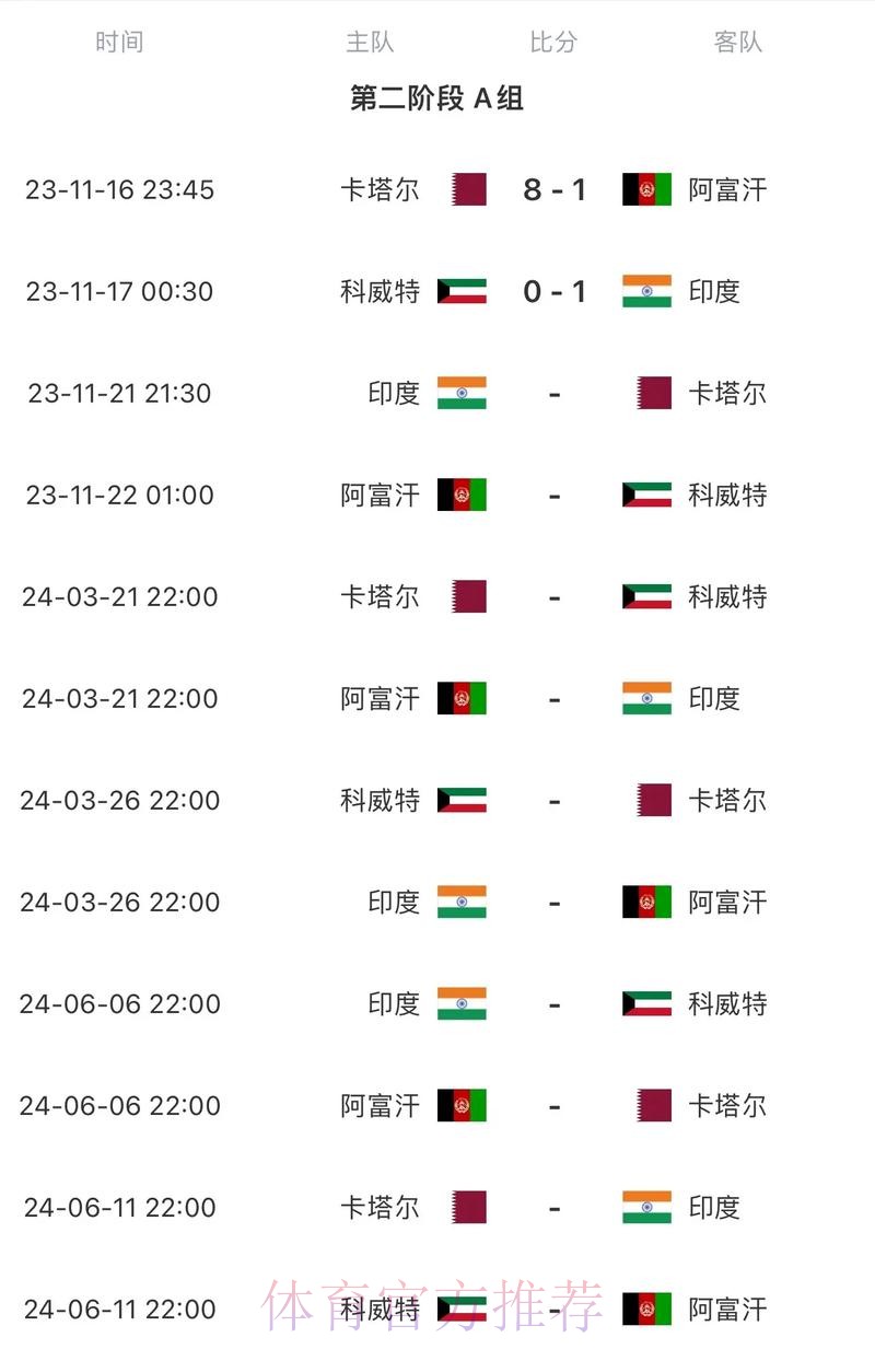 2026世界杯赛程高清版实时赛程实时查看